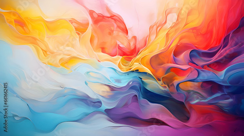 abstract background with waves