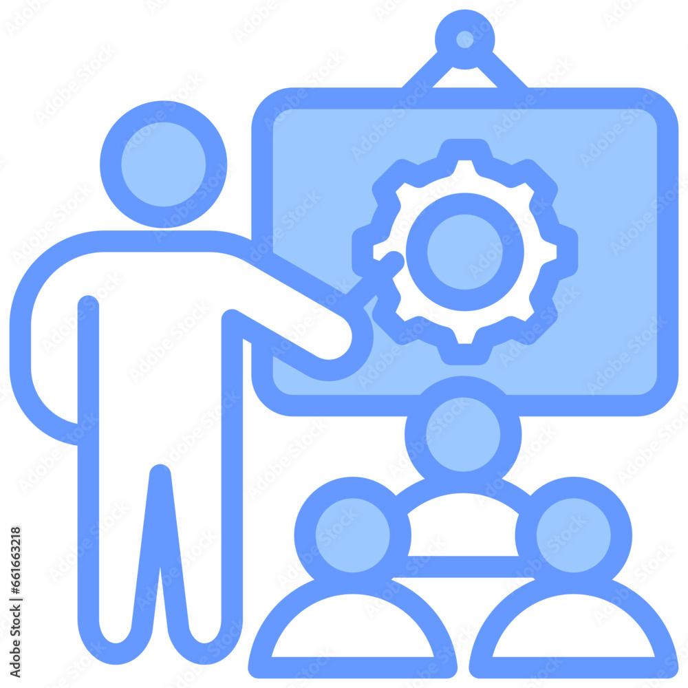 Training Blue Icon Training Blue Icon