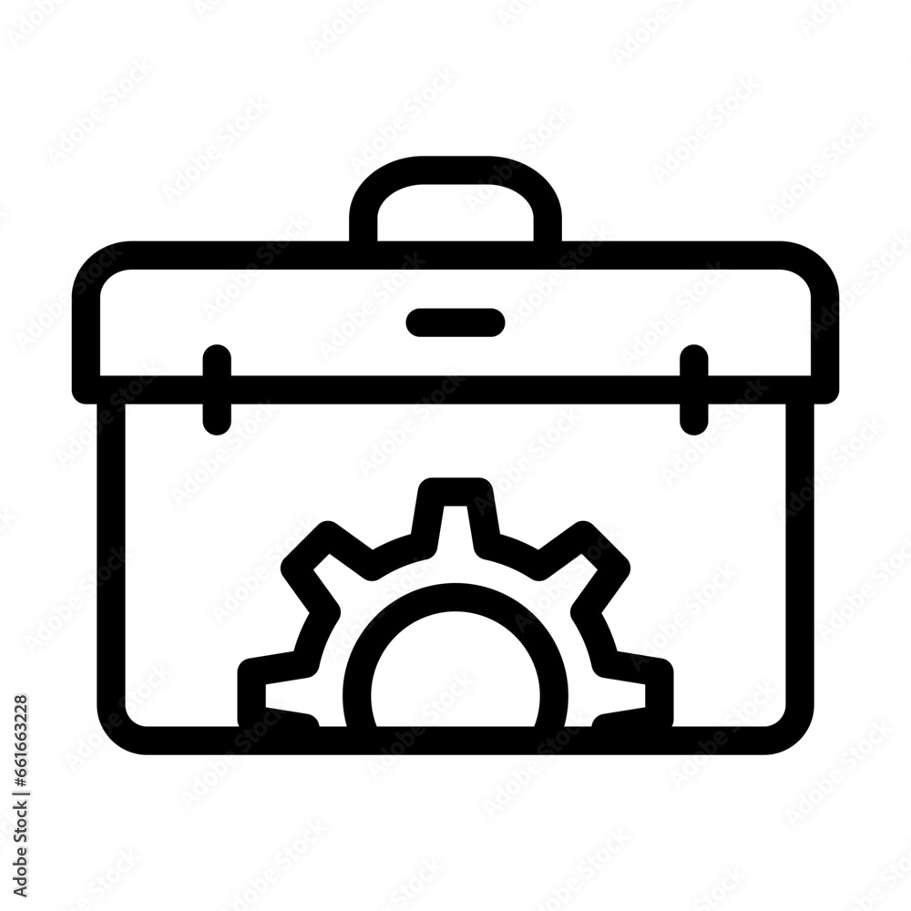 Obraz premium Toolbox icon