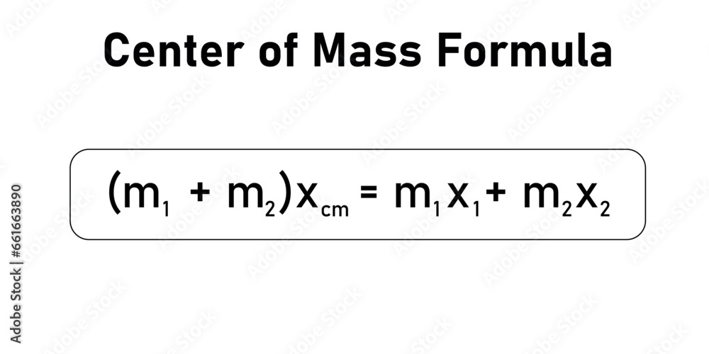center of mass of two objects formula. Physics resources for teachers and students. center of mass of two objects formula. Physics resources for teachers and students.
