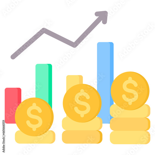Revenue Flat Icon