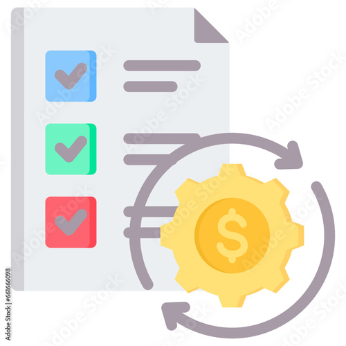 Cost Flat Icon