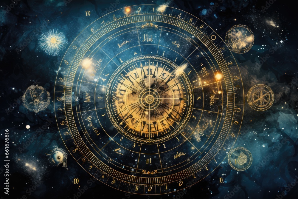 Abstract astrological background with zodiac signs Astrology horoscope background Abstract astrological background with zodiac signs Astrology horoscope background