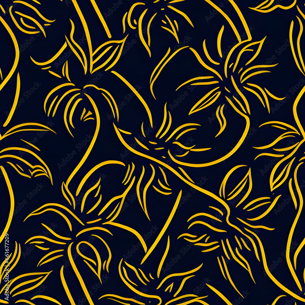 Cute Floral and leaf pattern in the small flower. Cute Floral and leaf pattern in the small flower.