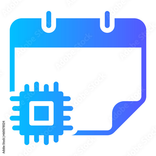 chip gradient icon