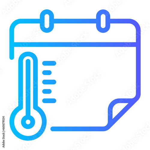 temperature gradient icon