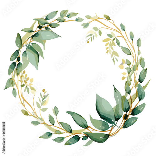laurel wreath vector