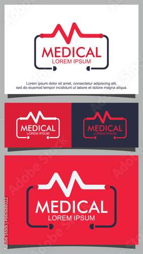 Doctor chat logo logo template
