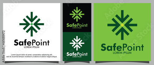 Meeting point logo template
