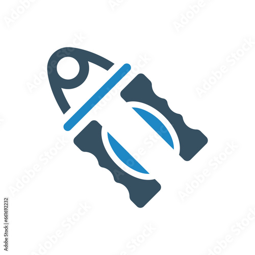 grippers icon vector illustration