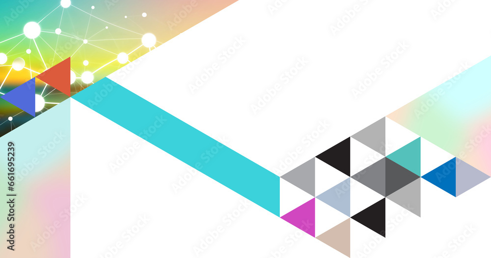 Ultra modern design collage style abstract background with copy space ...