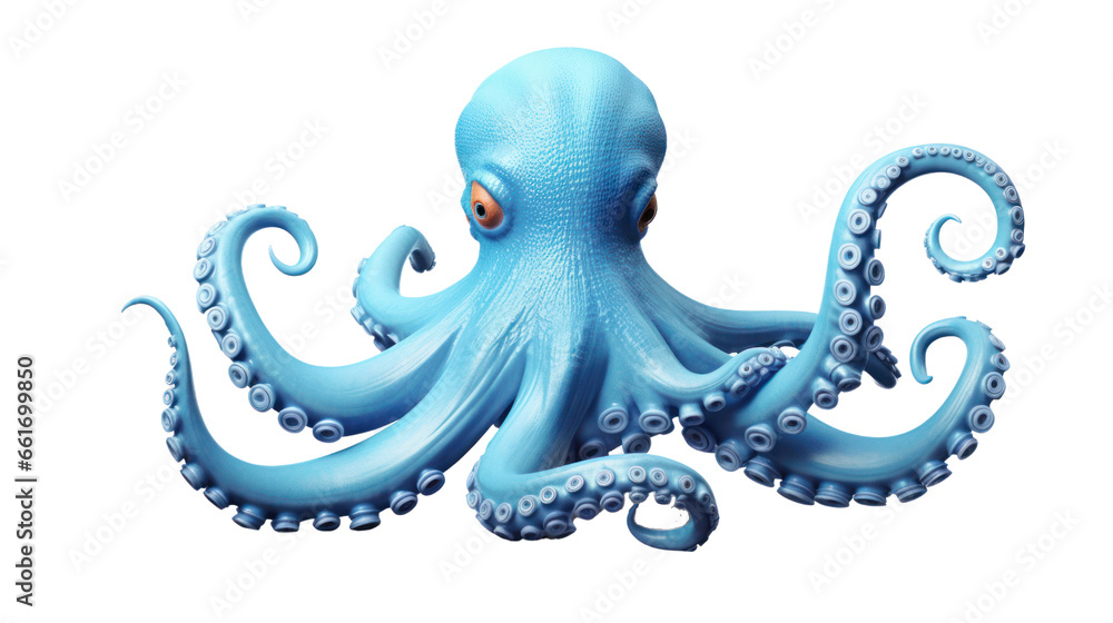 octopus on the transparent background octopus on the transparent background