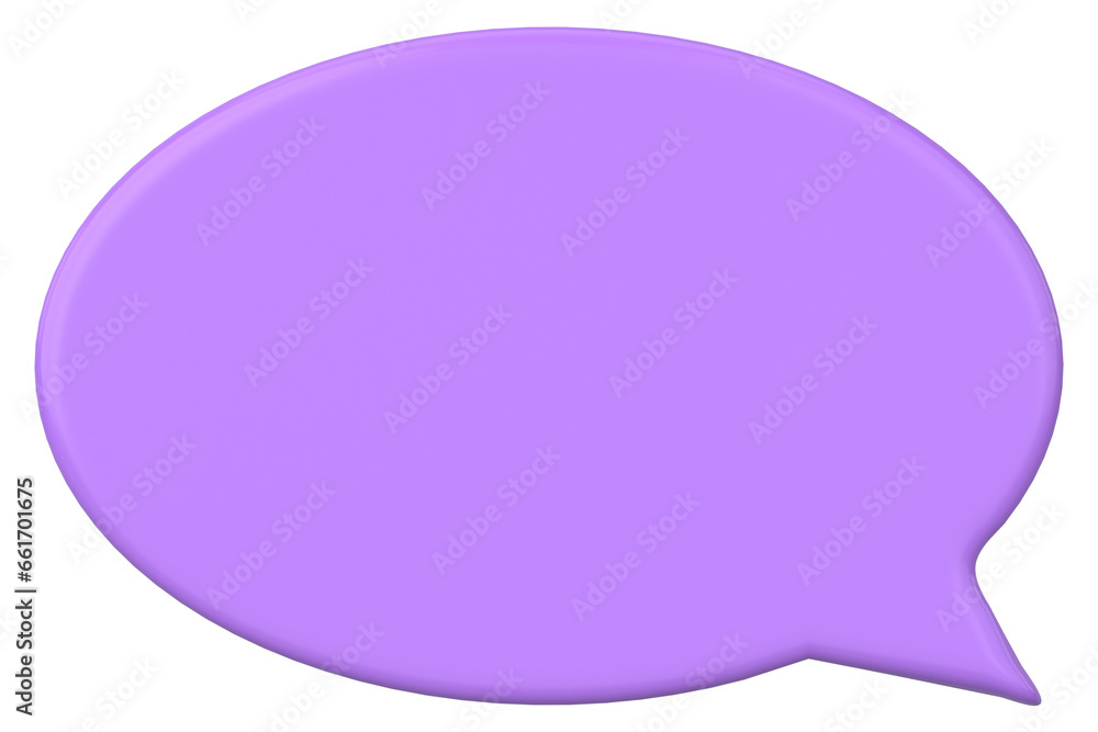 Speech bubble. Chat bubble. 3D illustration. Speech bubble. Chat bubble. 3D illustration.