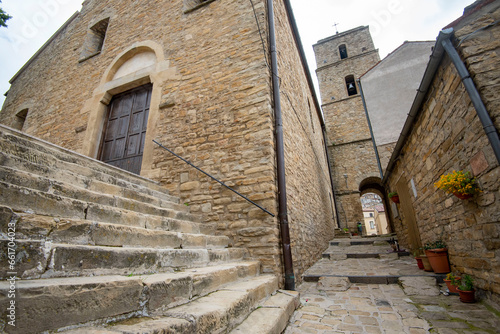Fototapeta Naklejka Na Ścianę i Meble -  Church of Madre di San Giacomo Maggiore - Pietrapertosa - Italy