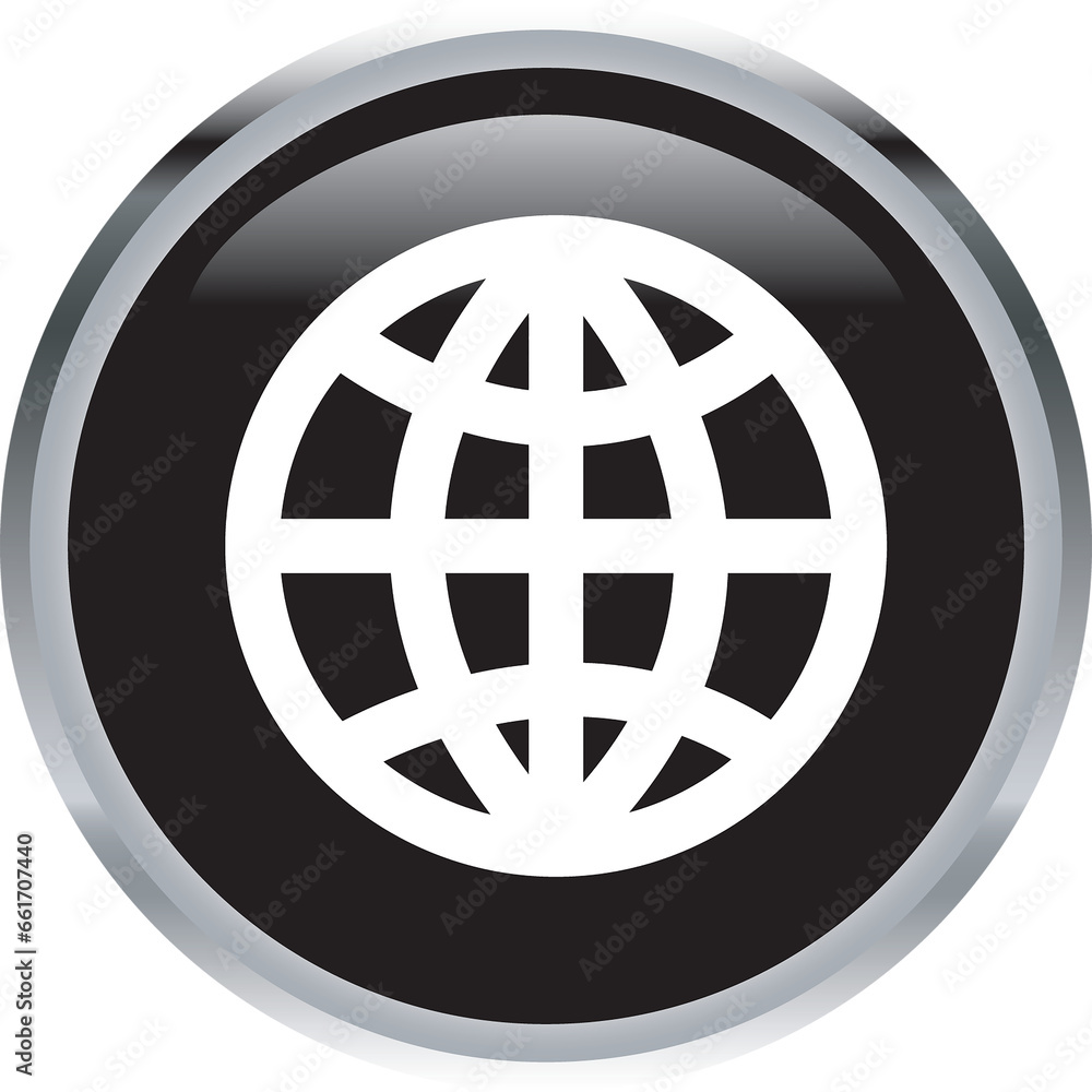 Digital png illustration of circle with symbol of world on transparent background Digital png illustration of circle with symbol of world on transparent background