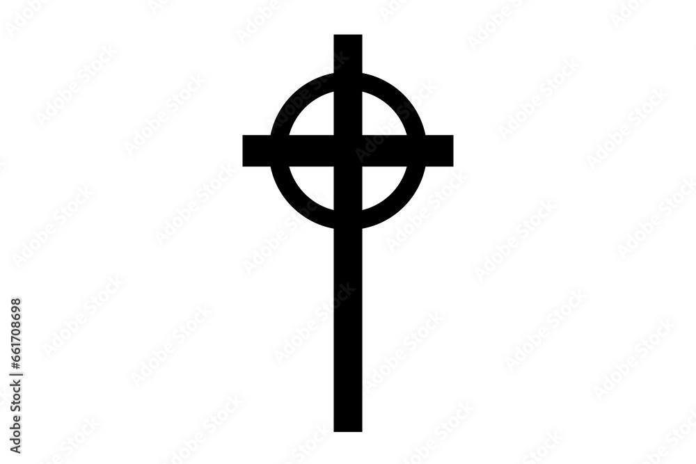 Digital png illustration of christian cross on transparent background Digital png illustration of christian cross on transparent background
