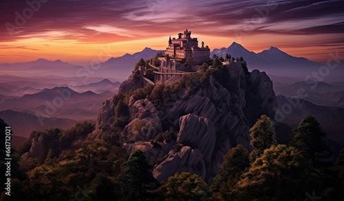 Old fairytale castle
