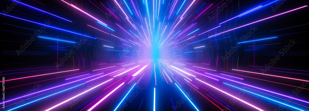 Colorful abstract rays science and technology background material Colorful abstract rays science and technology background material