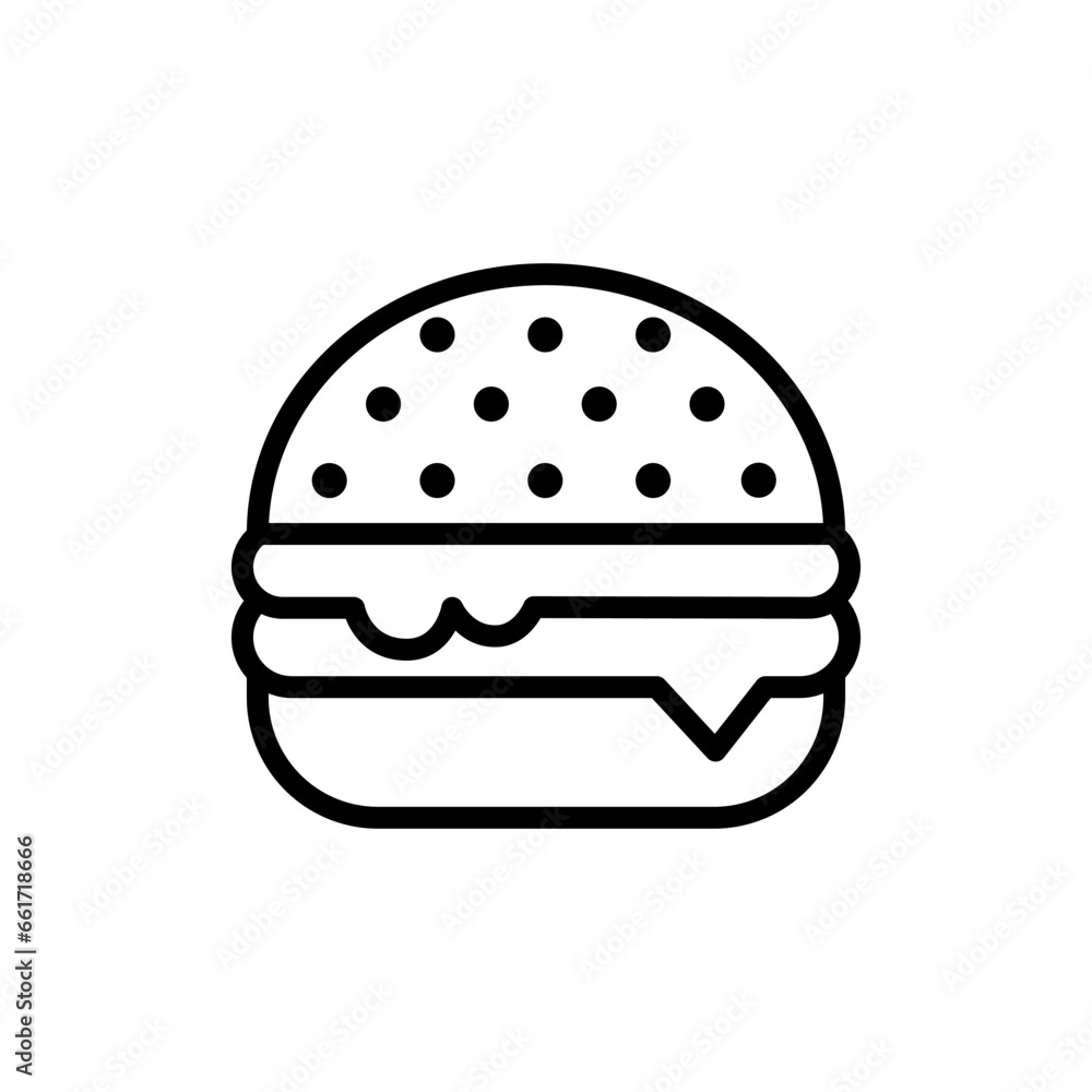 Hamburger icon isolated on white background. Hamburger icon isolated on white background.
