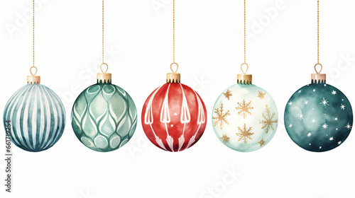 Christmas balls decorations
