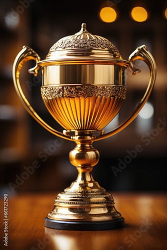 Winner or champion golden t...