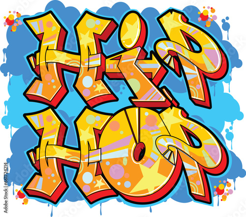 Hip Hop Graffiti Design