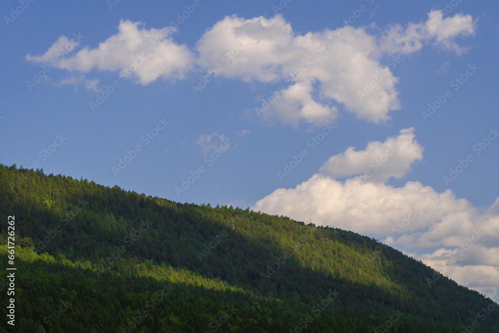 Fototapeta premium landscape with clouds
