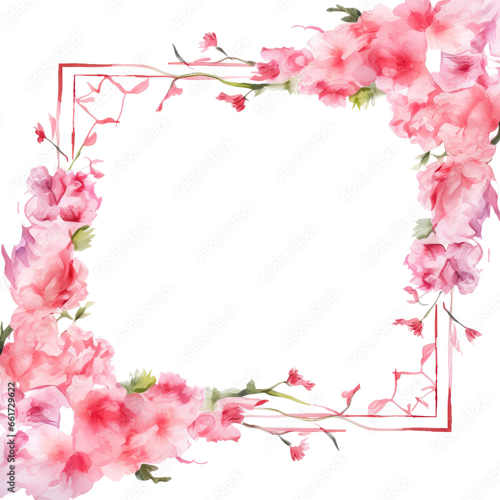 Beautiful Carnation Blooming Flower Frame Beautiful Carnation Blooming Flower Frame
