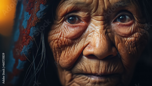 Close-up of Asian woman's eyes © terra.incognita