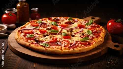 Delicious Pizza Food Photography