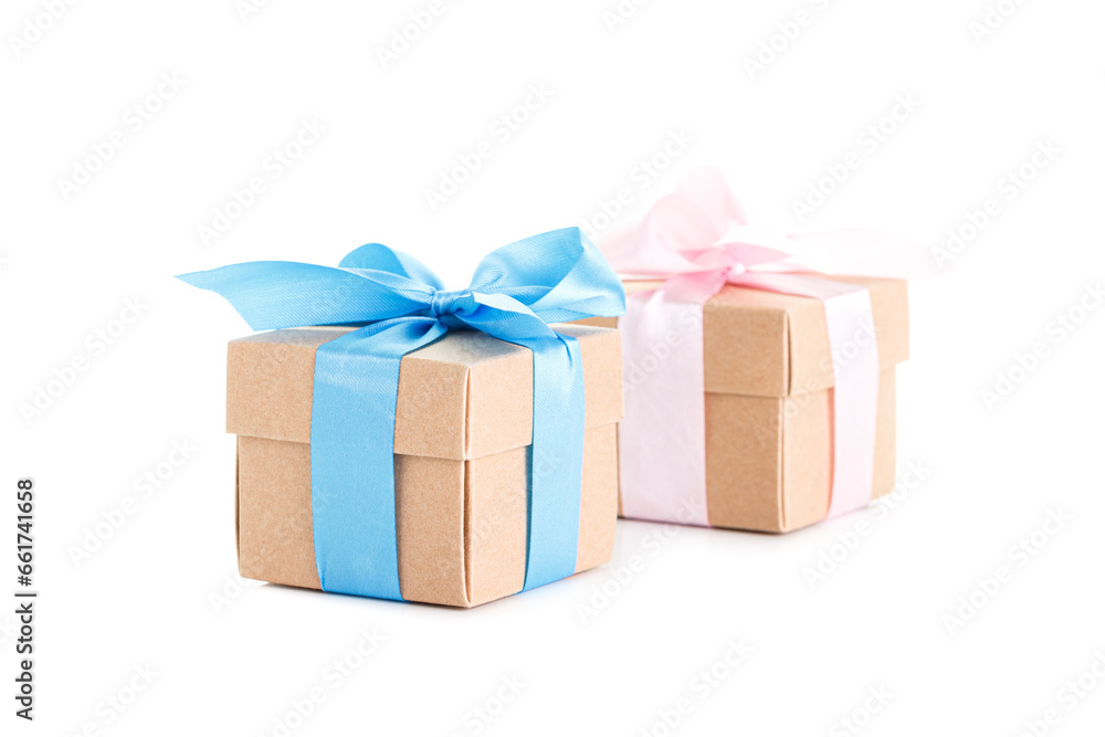 Obraz premium Gift box isolated on white background
