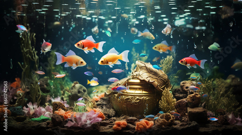 fish in aquarium © Miora