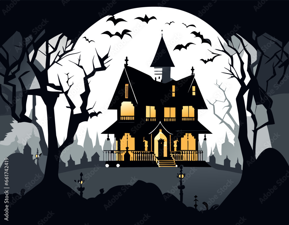 house with bats