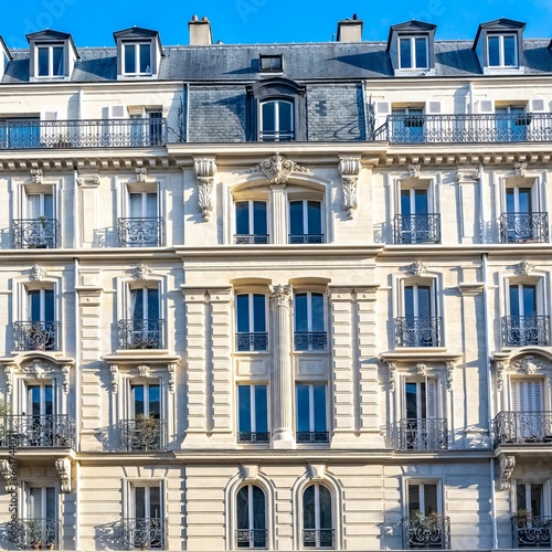 Paris, a beautiful building © Wirestock