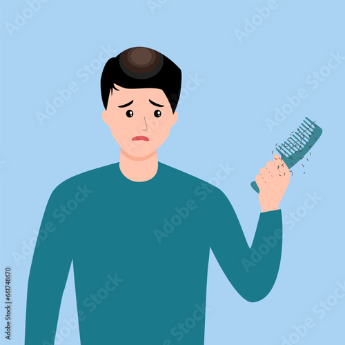 Hair loss, also known as alopecia or baldness, refers to a loss of hair from part of the head or body. Typically at least the head is involved. The severity of hair loss can vary from a small area to 