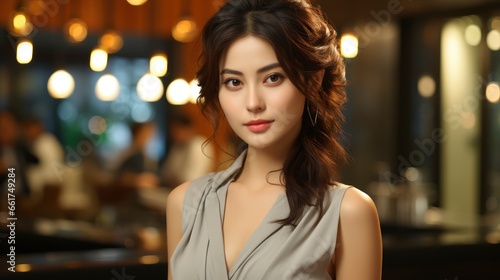 Portrait Beautiful Young Asian Business Woman , Background Images , Hd Wallpapers, Background Image