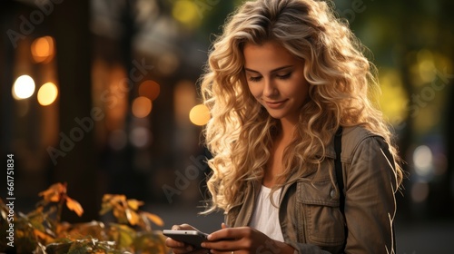 Technology People Young Woman Using Smartphone Sittin D3C217, Background Images , Hd Wallpapers, Background Image