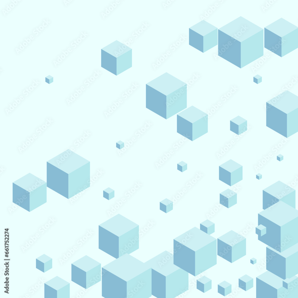 Monochrome Box Background Blue Vector. Cube Random Design. White Cubic Connection Card. Shape Texture. Grey Toy Block. Monochrome Box Background Blue Vector. Cube Random Design. White Cubic Connection Card. Shape Texture. Grey Toy Block.