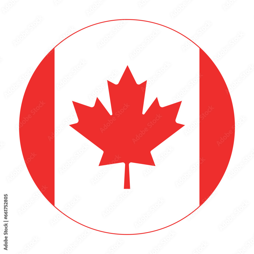 Obraz premium Canadian Flag Vector