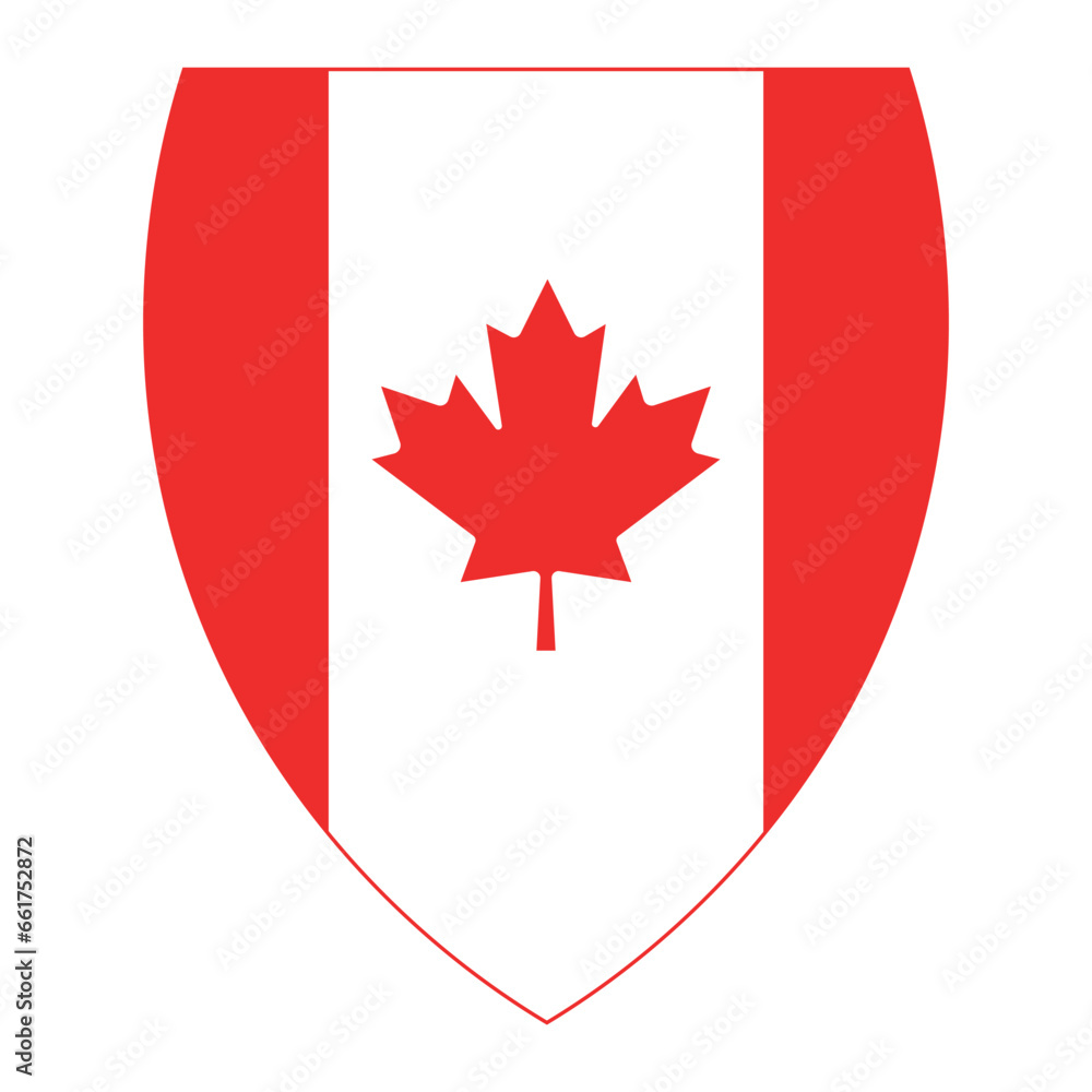 Obraz premium Canadian Flag Vector