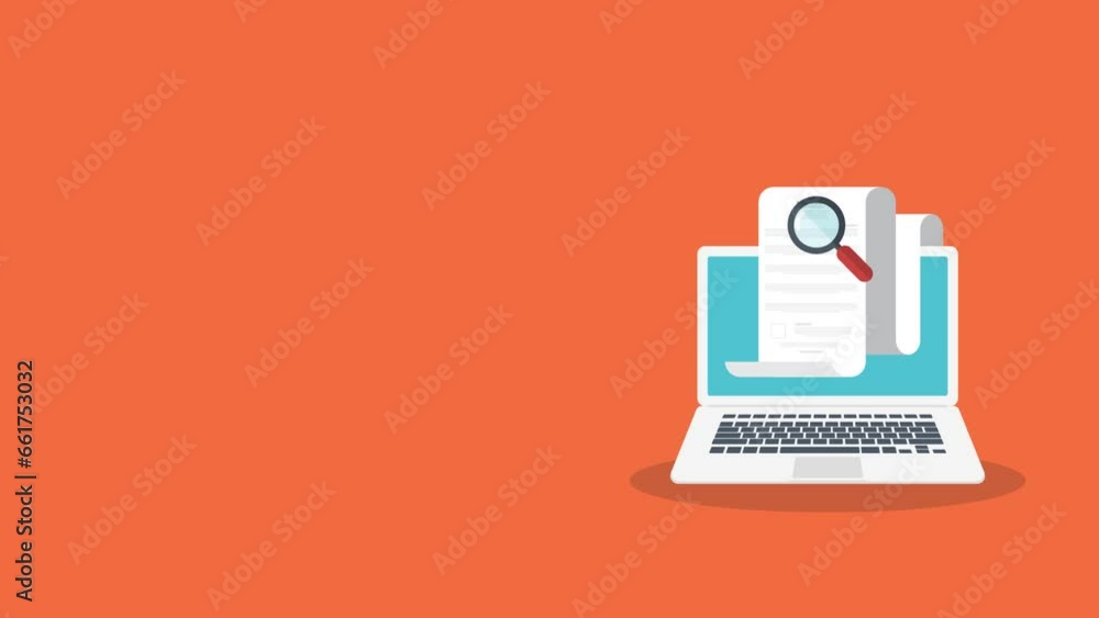 Computer Inspection Attatchment Document inspection. Online digital document inspection or assessment ...