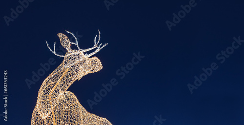 illuminated reindeer