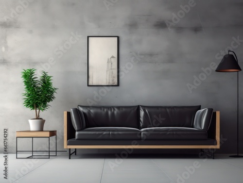 modern living room with sofa © Christiankhs