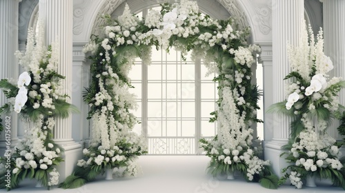 door with flowers © Anmol