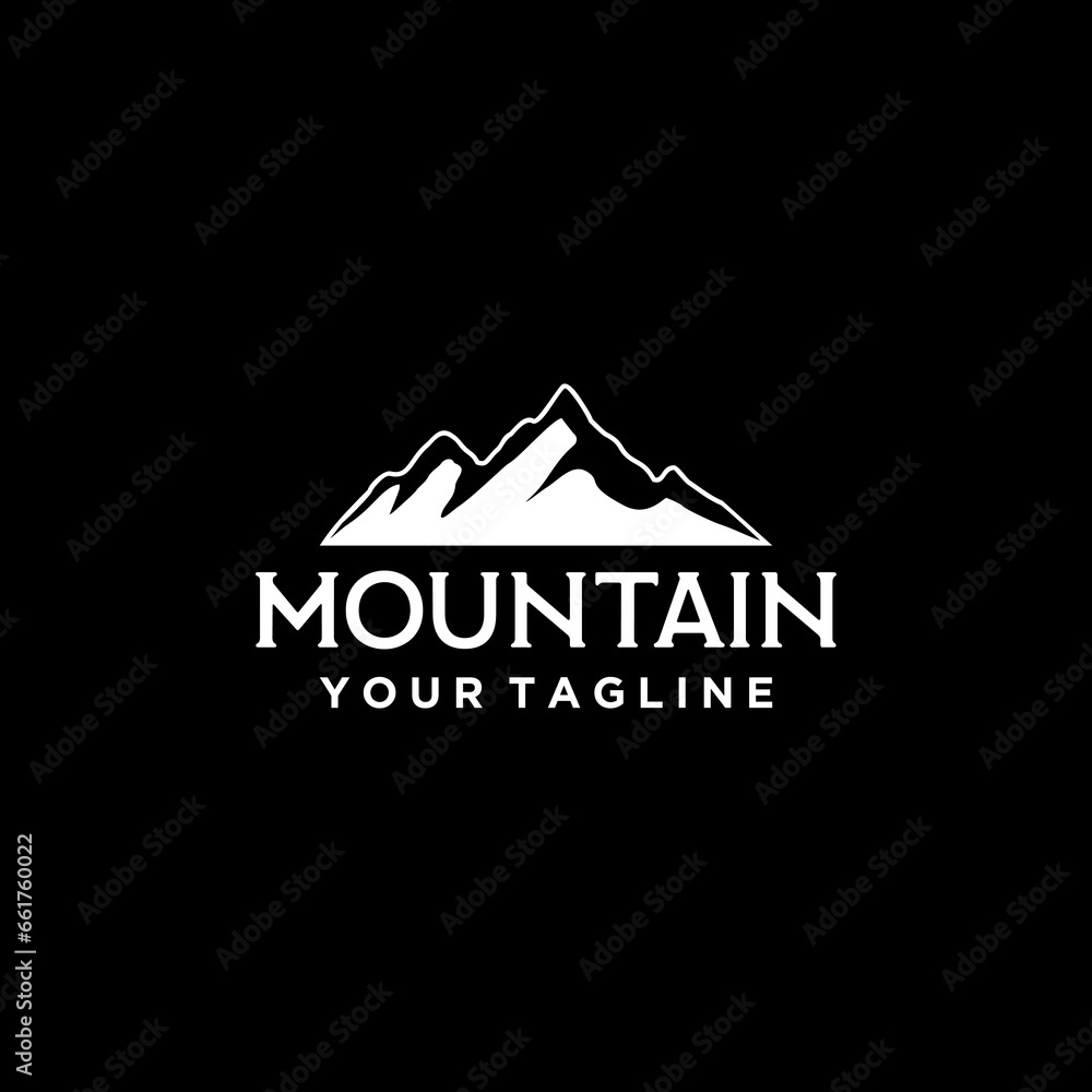 Mountain Logo Sign Design