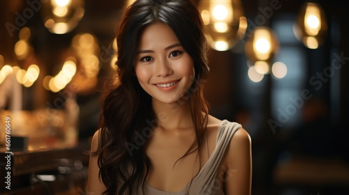 Casual Smiling Asian Female Adult Womanportrait   Background Images   Hd Wallpapers  Background Image
