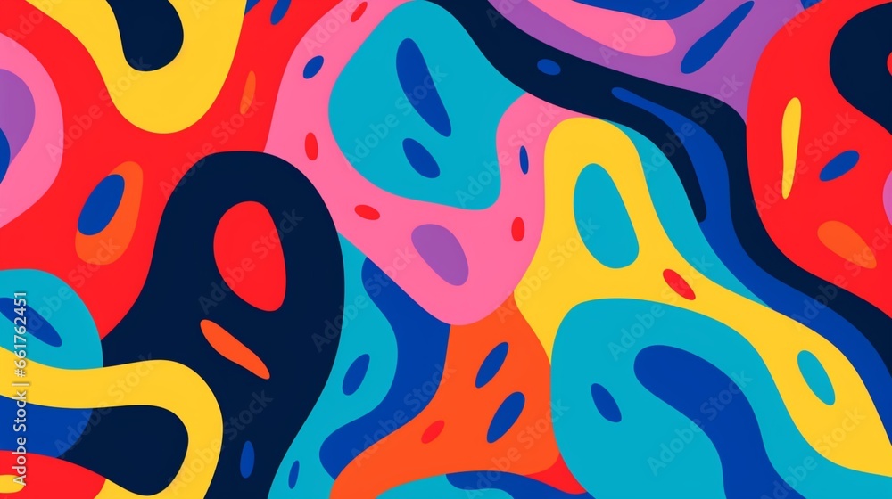 abstract colorful background generated by AI