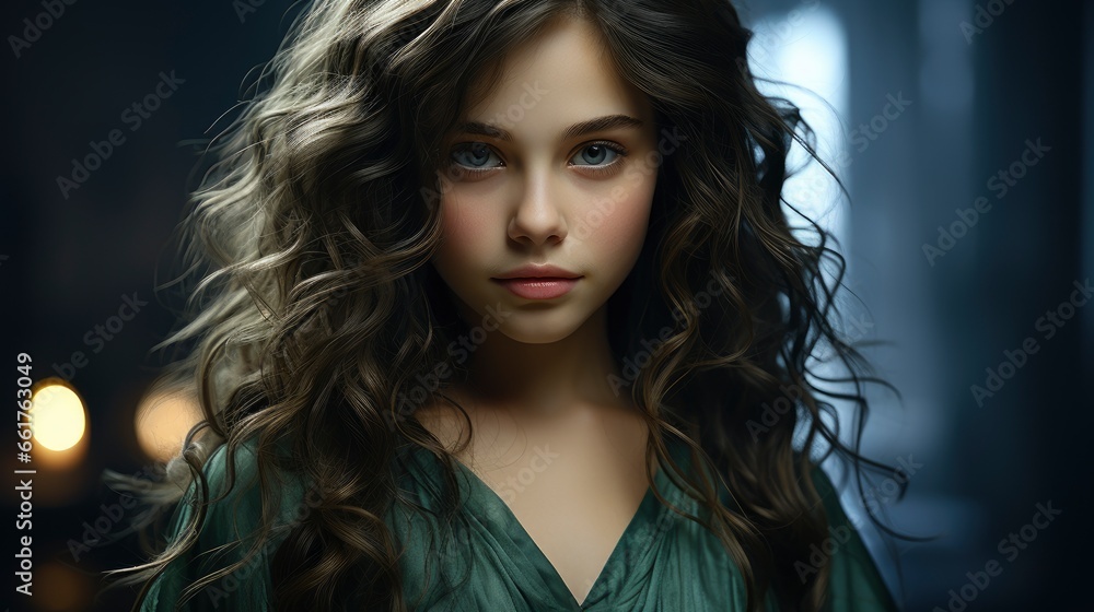 Cute Young Girl With Medium Wavy Hairstyle Modern Mak , Background Images , Hd Wallpapers, Background Image Cute Young Girl With Medium Wavy Hairstyle Modern Mak , Background Images , Hd Wallpapers, Background Image
