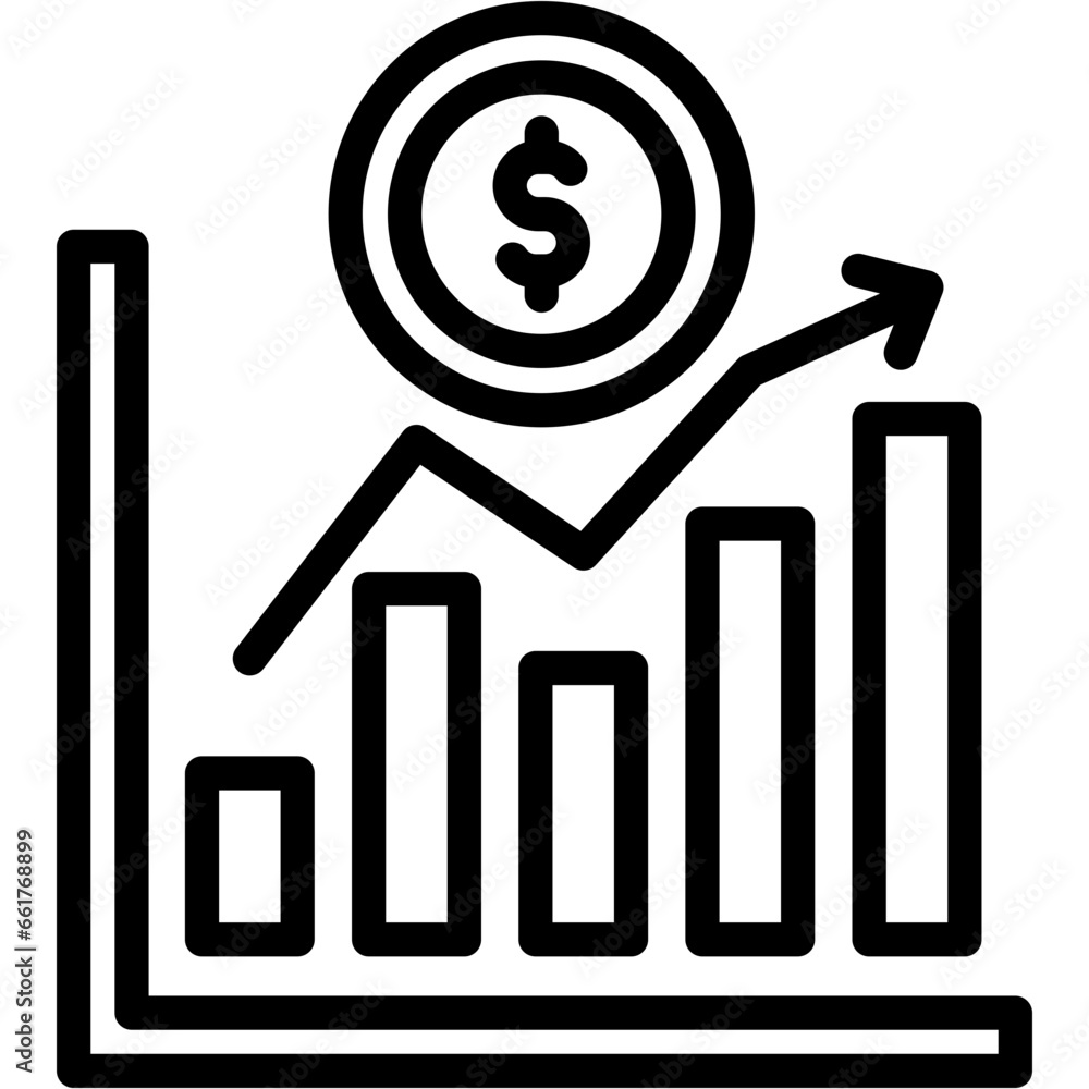 Profit Growth Icon Profit Growth Icon