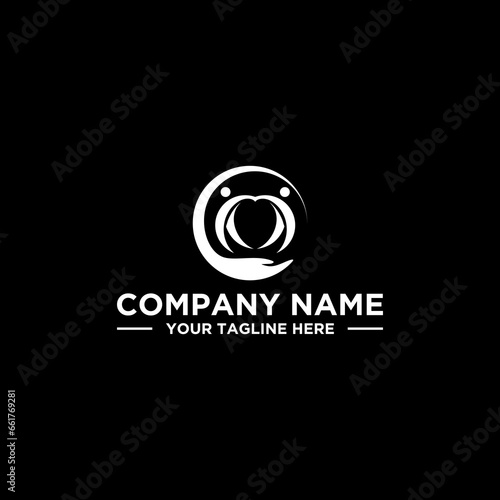 organization non profit logo sign design